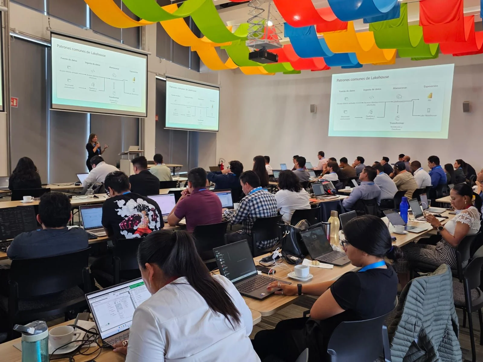 Capacitación de Microsoft Fabric en empresa